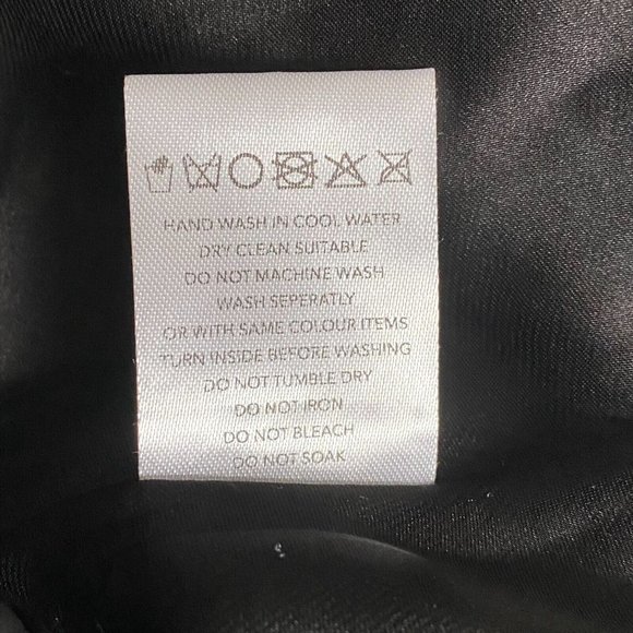 Free People Third Form Running Water One Shoulder Mini Dress Black M US10 NWT - Picture 10 of 10